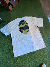 Load image into Gallery viewer, BAPE Ape Head Camo White Tee Size 3XL
