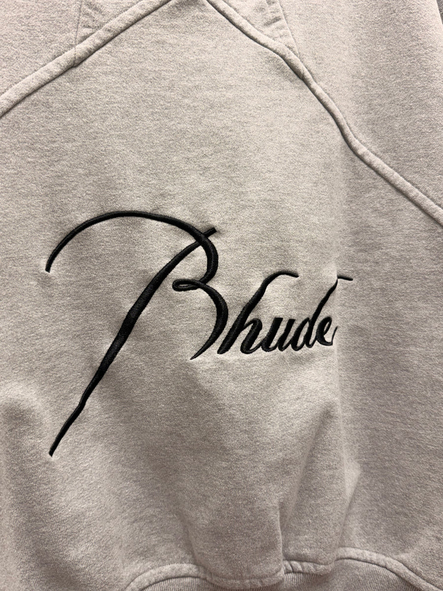 Rhude - Classique Quarter Zip - Heather Grey
