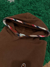 Load image into Gallery viewer, BAPE - Burberry Plaid Hood Pullover Black Size Medium - PreOwned -
