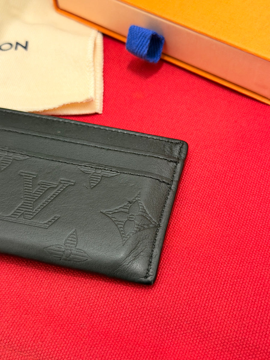 Louis Vuitton - Card Holder - Monogram Shadow Black