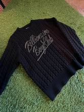 Load image into Gallery viewer, Billionaire Boys Club Black Cable Knit Sweater Size Large
