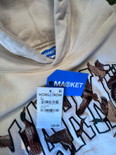 Load image into Gallery viewer, Market Beige Duck Hoodie Size Small

