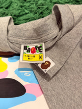 Load image into Gallery viewer, BAPE - Grey Cotton Candy Camo Baby Milo Ape Head T-Shirt - Size Medium

