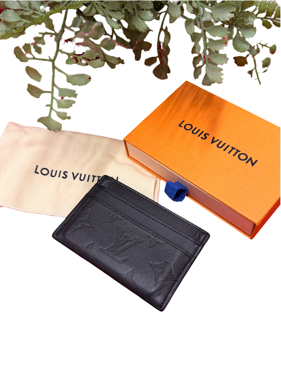 Louis Vuitton - Card Holder - Monogram Shadow Black
