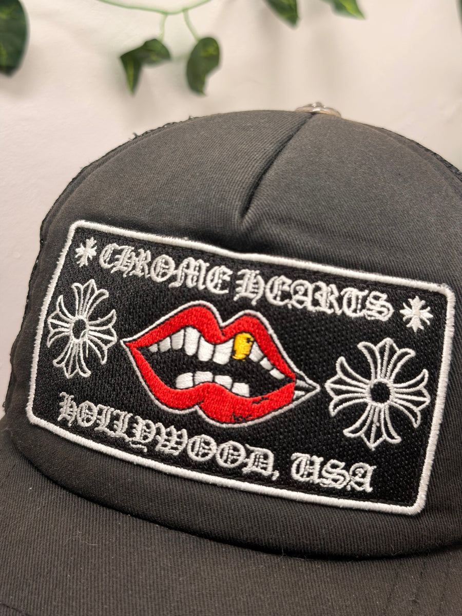 Chrome Hearts - Matty Boy Chompers Trucker - Black -