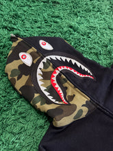Load image into Gallery viewer, BAPE - Swarovski Shark Full Zip Black Camo - Small - Brand New
