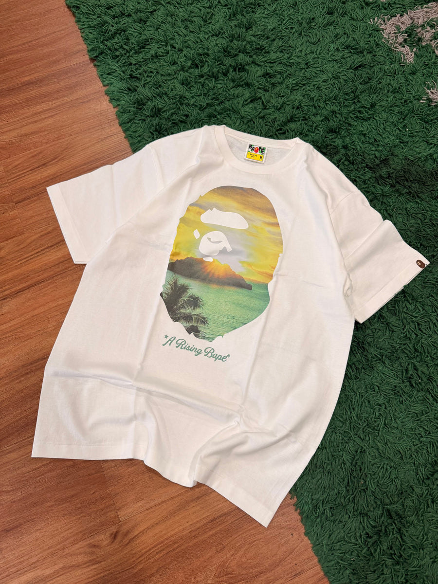 BAPE A Rising Bape Tee - White - Size XL - New