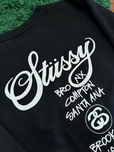 Load image into Gallery viewer, Stüssy - Black World Tour Crewneck Medium
