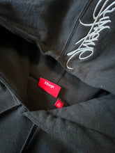 Load image into Gallery viewer, Supreme Script Logo Hoodie (Black)  Size XXL

