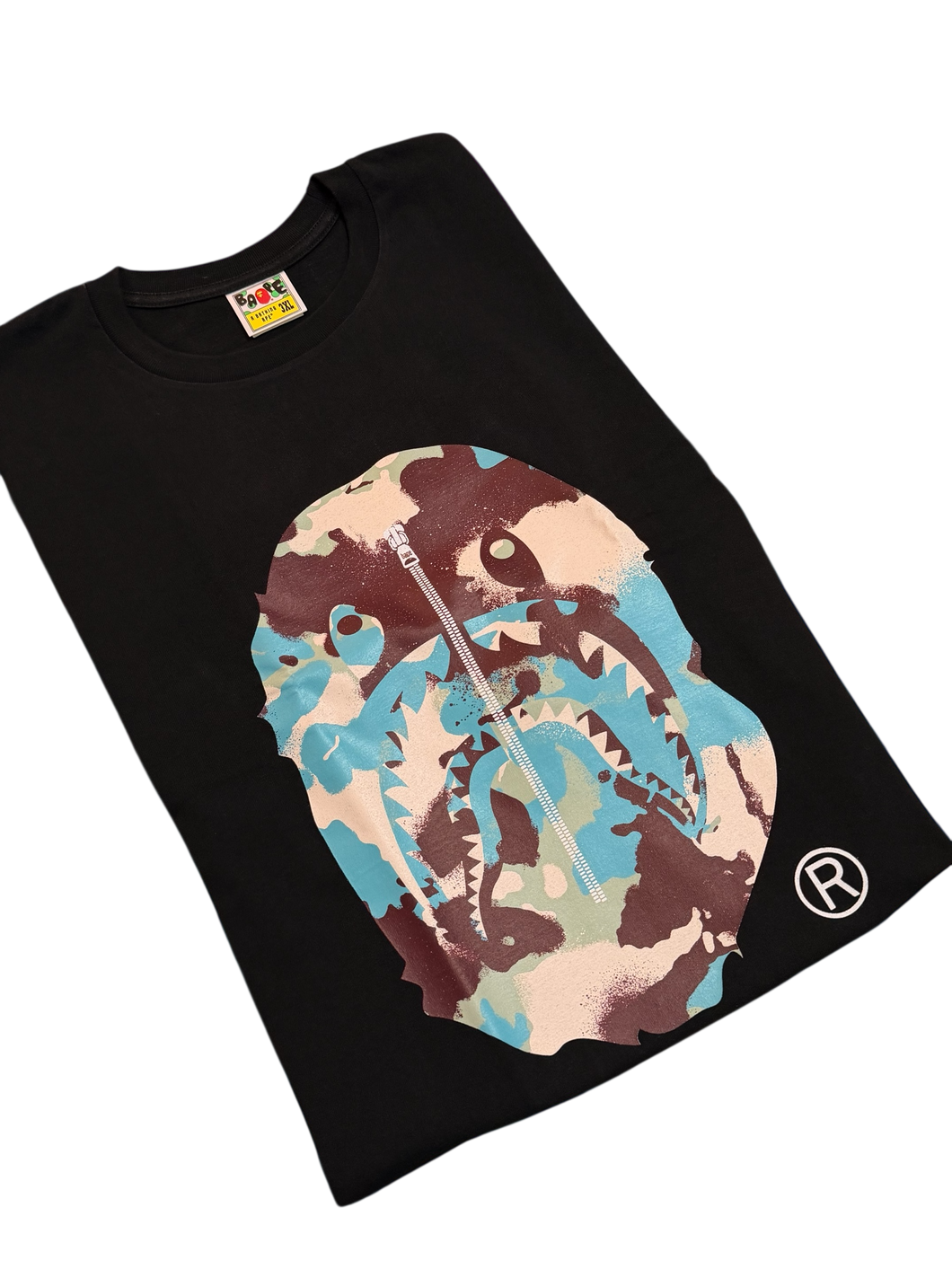 BAPE Ape Shark T-Shirt Size 3XL