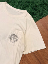 Load image into Gallery viewer, Chrome Hearts Miami Horseshoe Tee – Cream – Medium – PreOwned

