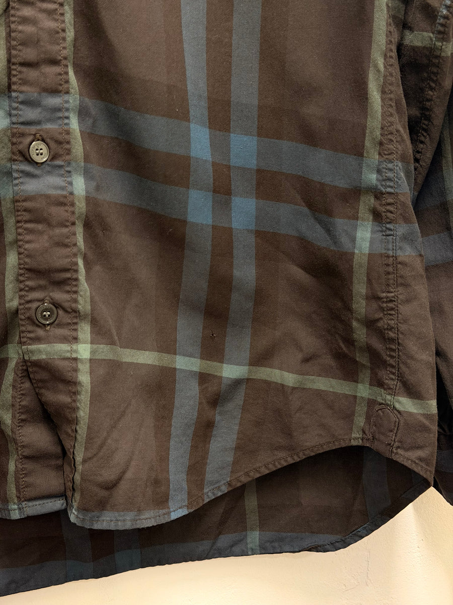 Burberry - Button Down - Dark Check