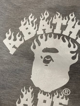 Load image into Gallery viewer, BAPE – Grey Flame Ape Head Reversible Tote Bag – OS – PreOwned - 4 Sided -
