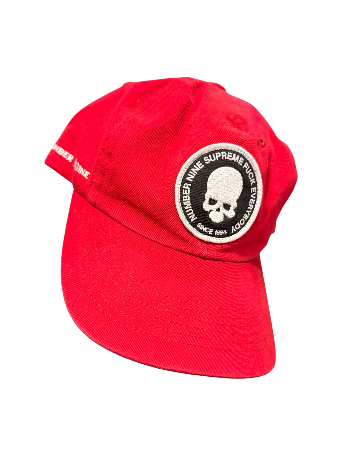 Supreme - Number (N)ine Fuck Everybody 6-Panel - Red - OS - Brand New
