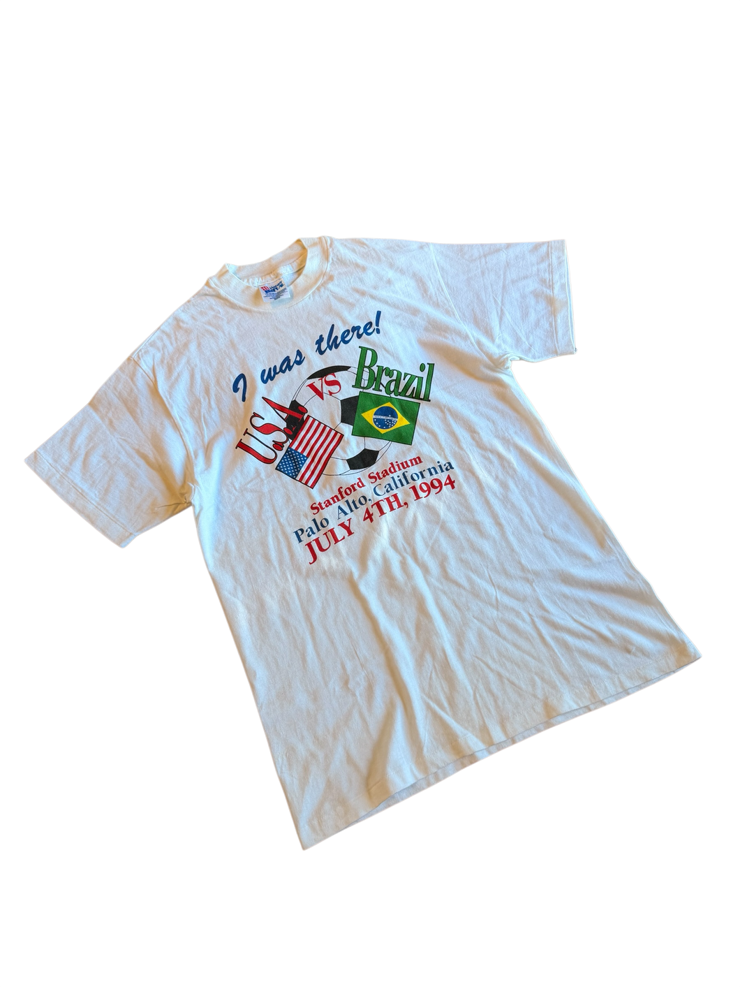 1994 USA vs Brazil World Cup Tee – Size Medium