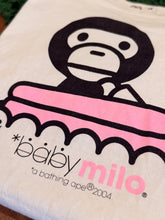 Load image into Gallery viewer, BAPE - White Baby Milo Float Tee Medium
