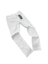 Load image into Gallery viewer, Ksubi White Cross-Embossed Jeans (Size 33)
