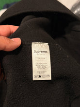 Load image into Gallery viewer, Supreme - Black Studded Logo Hoodie - Size Large
