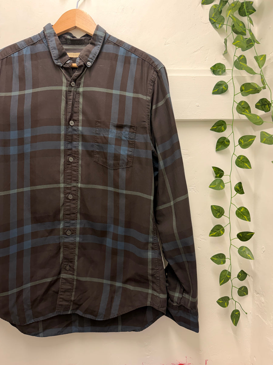 Burberry - Button Down - Dark Check