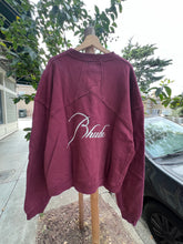 Load image into Gallery viewer, Rhude Burgundy Crewneck Sweatshirt Size M NEW
