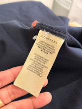 Load image into Gallery viewer, Burberry - Dark Navy Button-Up Shirt - Size Medium
