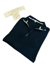 Load image into Gallery viewer, Burberry Brit Quarter Zip - Black | Size M Preowned

