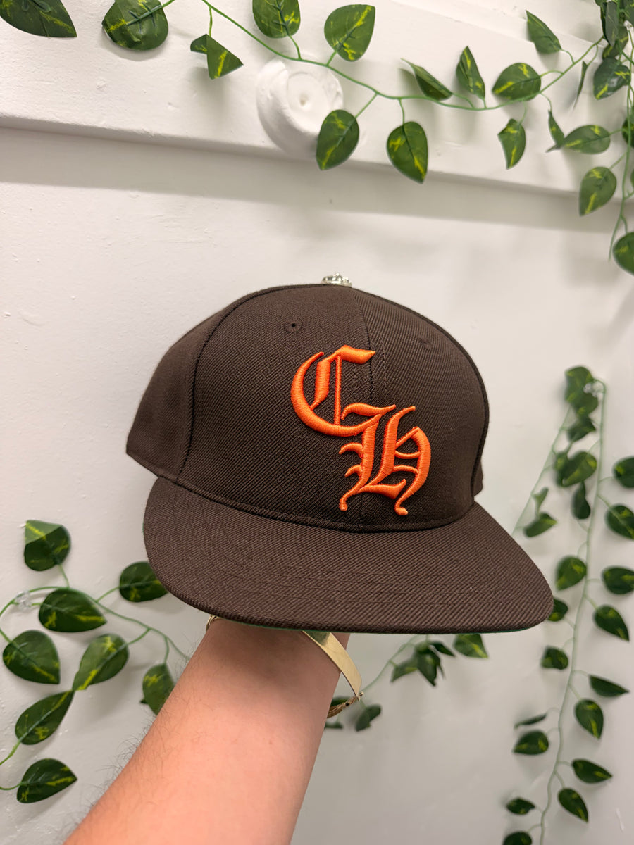 Chrome Hearts - CH Snapback - Brown Orange