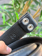 Load image into Gallery viewer, Chrome Hearts Black Leather Belt - Size 38 - PreOwned - (Available in Store)
