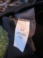 Load image into Gallery viewer, BAPE x Fred Perry Black Zip Up Hoodie Size Large
