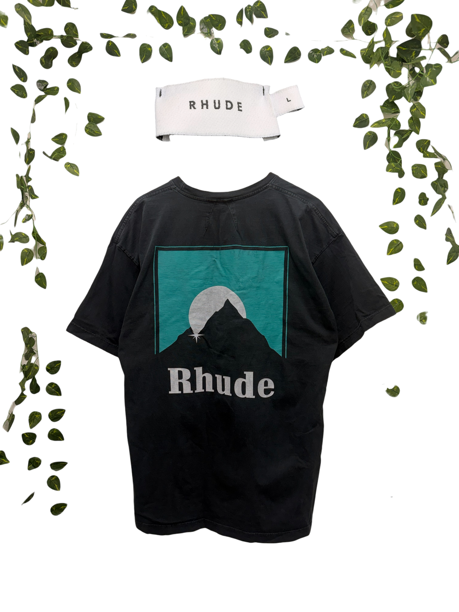 Rhude - Moonlight Mountain Tee - Black
