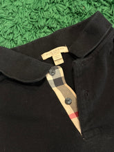 Load image into Gallery viewer, Burberry - Black Nova Check Polo Shirt - XL - Retail $295
