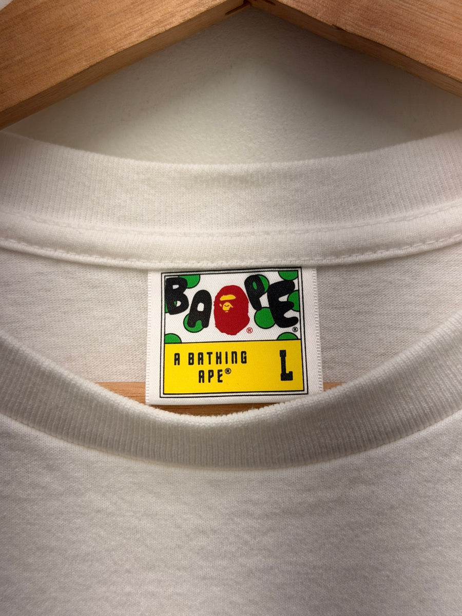 BAPE - Hypefest Ape Head Tee - White Camo