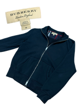 Load image into Gallery viewer, Burberry - Black Full Zip Jacket - Size Medium
