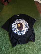 Load image into Gallery viewer, Bape Busy Works Blue Camo Tee Size 3XL
