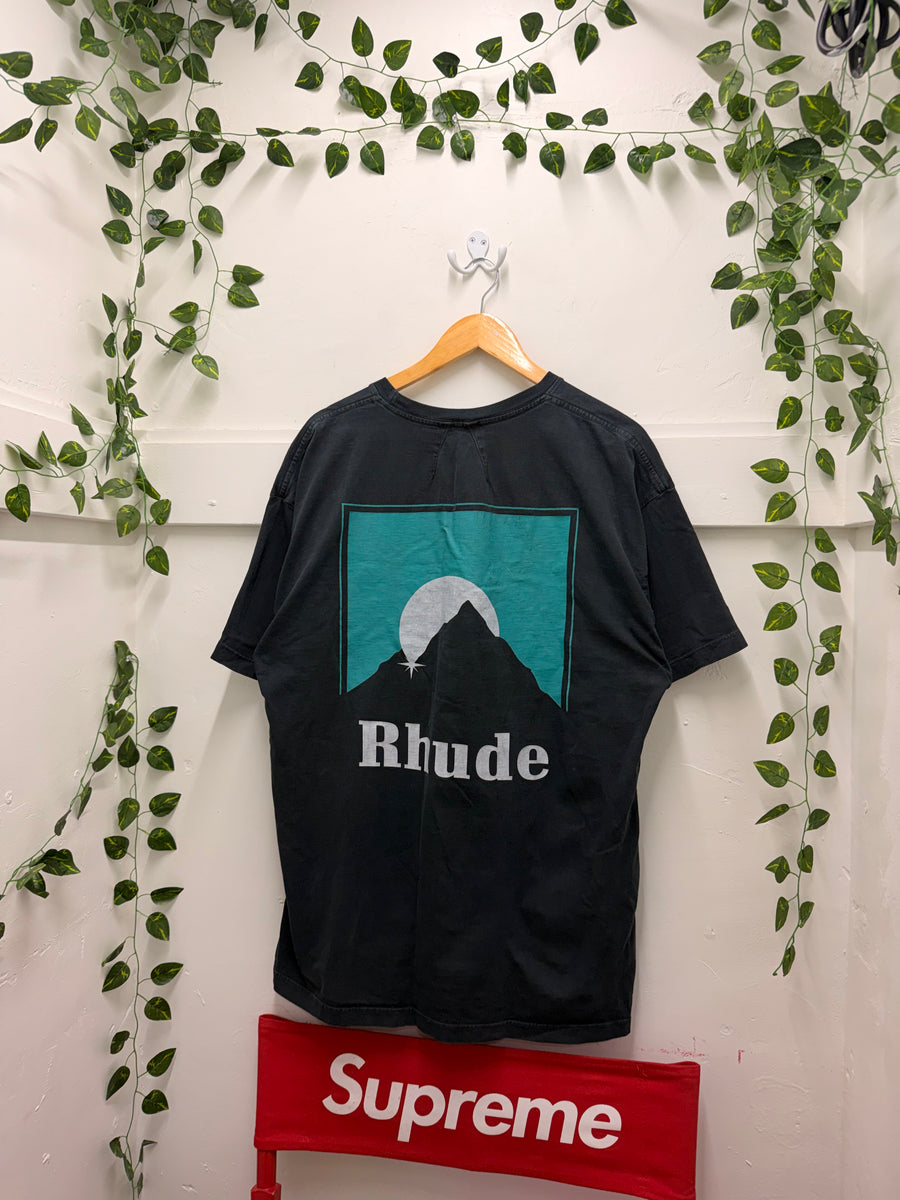 Rhude - Moonlight Mountain Tee - Black