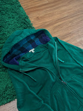 Load image into Gallery viewer, Burberry - Green Zip Hoodie - Small - PreOwned
