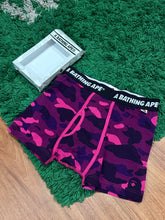 Load image into Gallery viewer, BAPE - Purple Camo Boxer Brief Underwear - Large - Brand New
