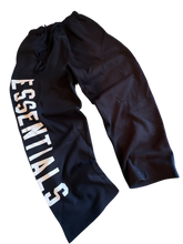 Load image into Gallery viewer, Essentials Black Sweatpants Multiple Sizes
