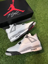 Load image into Gallery viewer, Air Jordan 4 Retro “White Cement Reimagined” Size 12M
