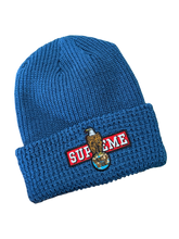 Load image into Gallery viewer, Supreme - Blue Eagle Box Logo Beanie - One Size - PreOwned
