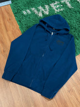 Load image into Gallery viewer, Stussy Honolulu Zip Hoodie - Blue - Size L - Preowned
