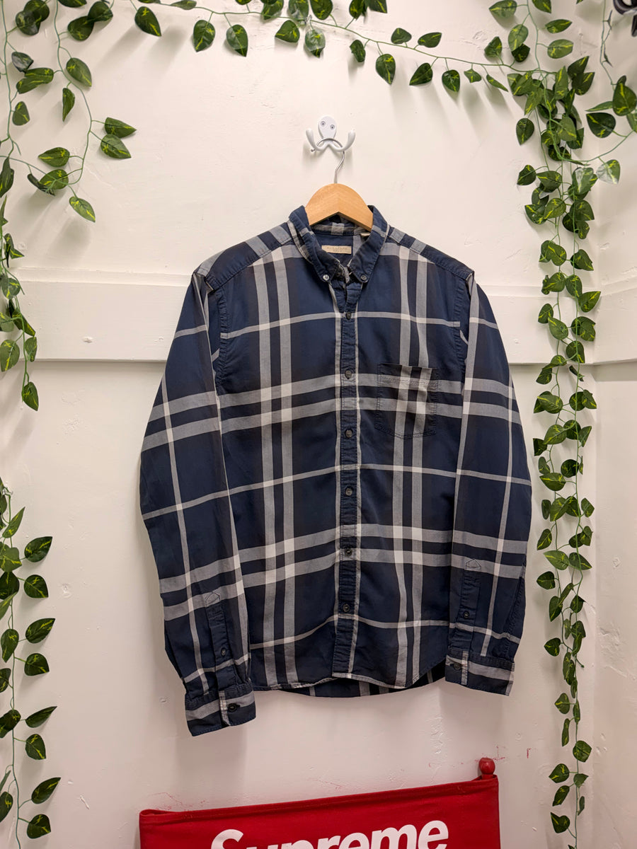 Burberry - Button Down Shirt - Navy Check