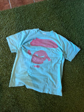 Load image into Gallery viewer, A Bathing Ape Big Ape Head Tee (Turquoise/Pink) – Vintage Size Medium
