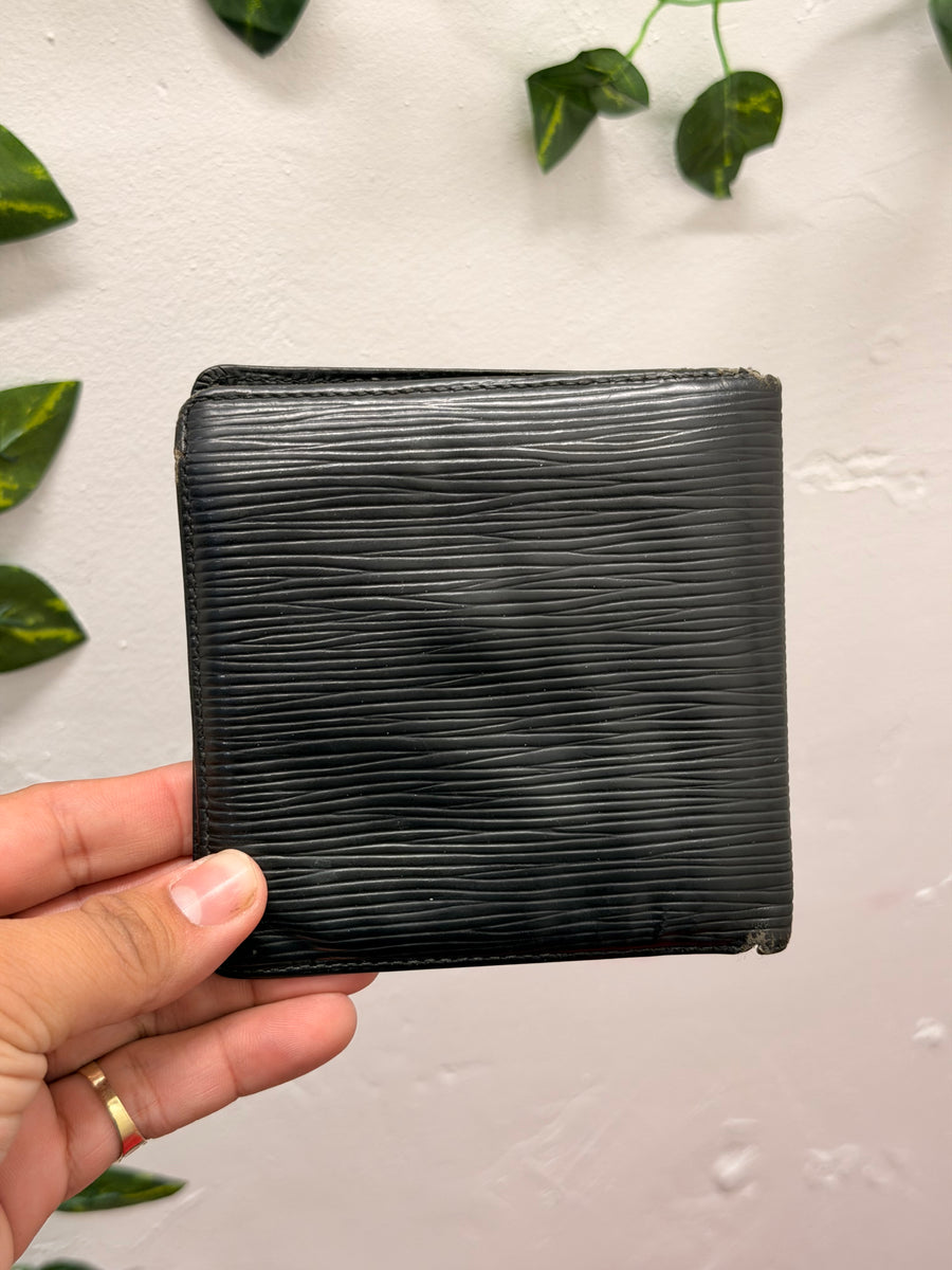 Louis Vuitton - Epi Bifold Wallet - Black
