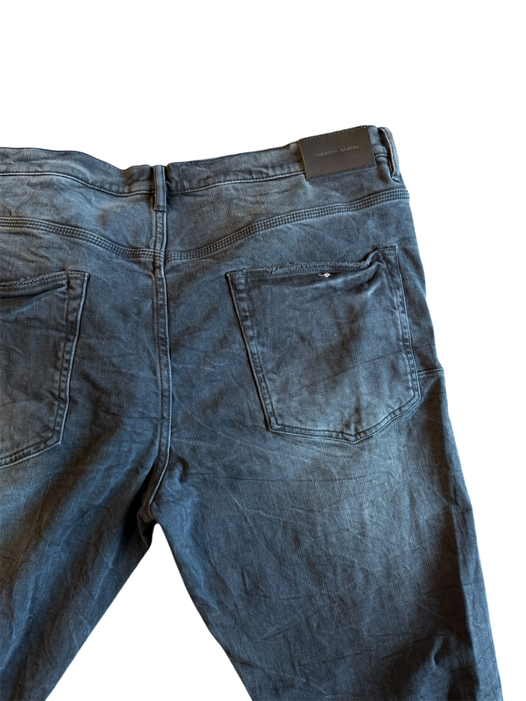 PURPLE BRAND Black Denim Jeans Size 40