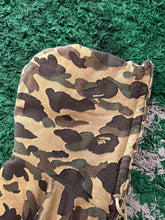 Load image into Gallery viewer, BAPE - Green Camo Full Zip Hoodie Size Medium - PreOwned

