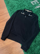 Load image into Gallery viewer, Burberry - Quarter Zip - Black - Size XL - Preowned
