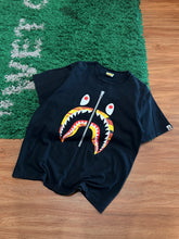 Load image into Gallery viewer, BAPE - Black Color Camo Shark Tee - Large
