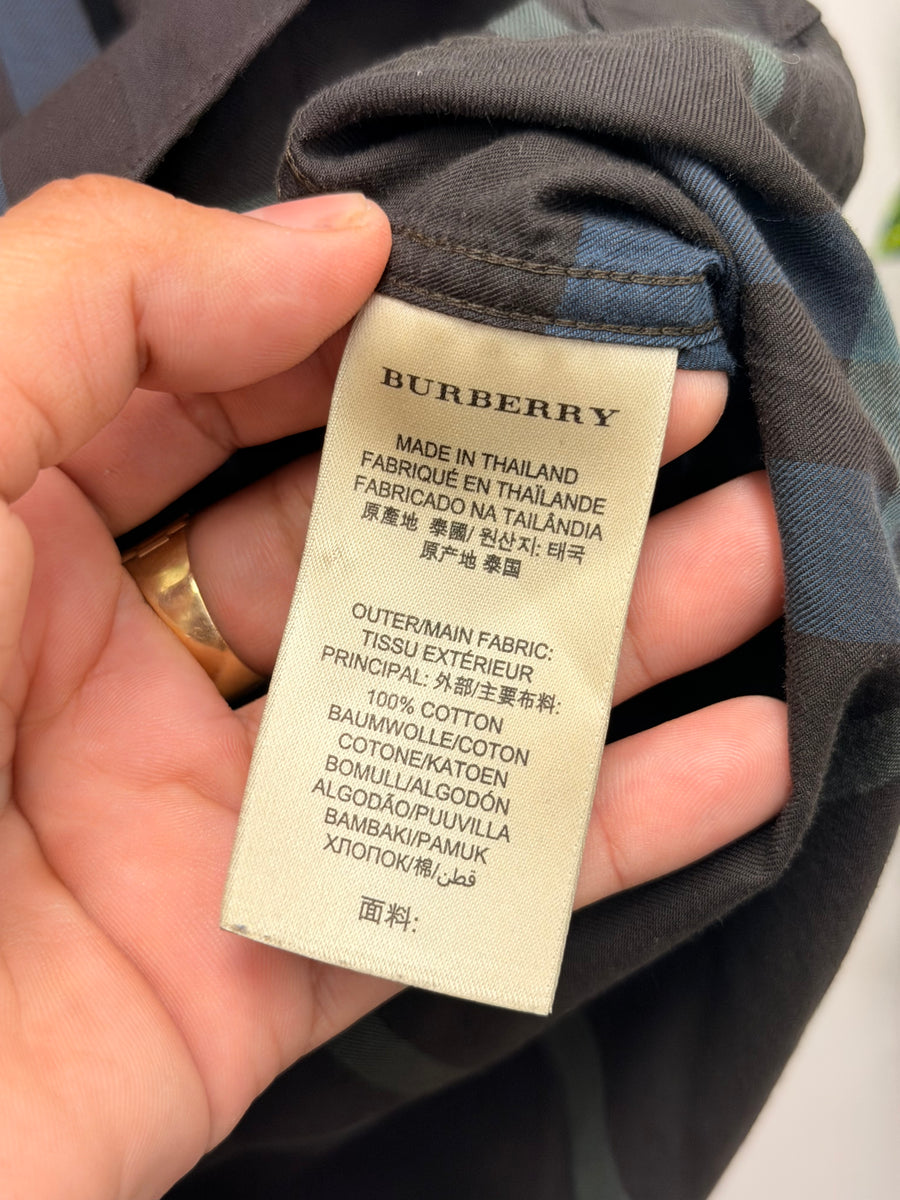 Burberry - Button Down - Dark Check