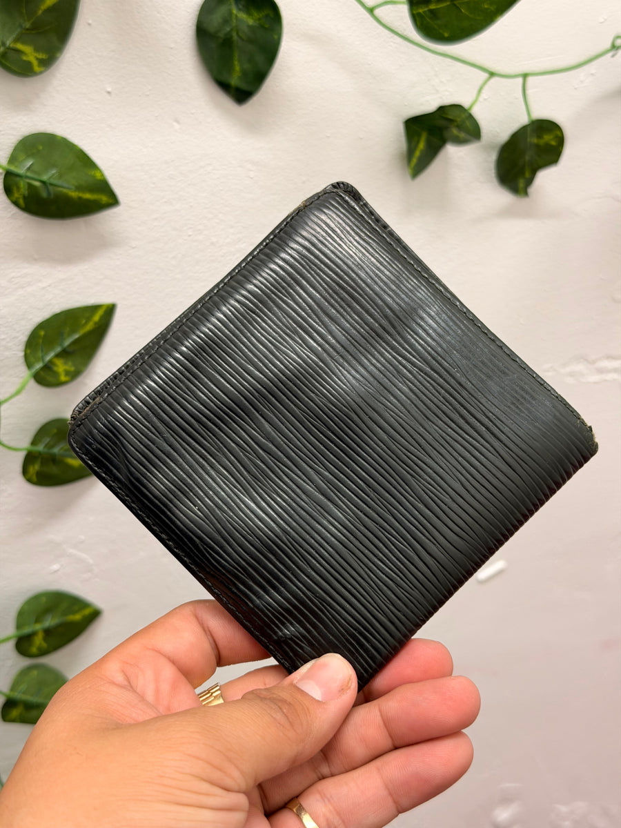 Louis Vuitton - Epi Bifold Wallet - Black